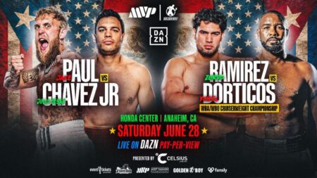 Paul vs. Chavez Jr. and Ramirez vs. Dorticos Lead DAZN PPV Event This Saturday
