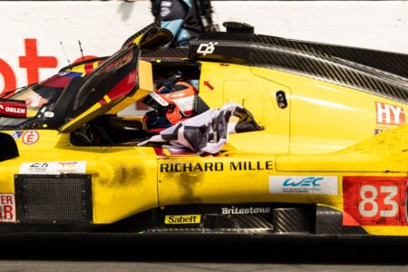 Kubica “really on the edge” with Ferrari gear shift woes en route to Le Mans victory