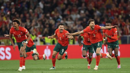PORTUGAL 2 SPAIN 2: (5-3 on pens) LIVE RESULT: Ronaldo and Co secure Nations League title after epic win on penalties