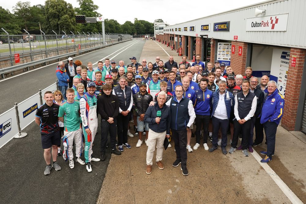 The BTCC bid farewell to Rider as TV frontman