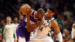 Giannis Antetokounmpo’s decision could hold up Durant trade, much of free agent market
