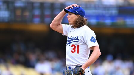 Dodgers transfer pitcher Tyler Glasnow to 60-day injured list, claim catcher Chuckie Robinson