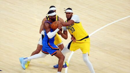 Elite, up-tempo offense? Sure. But it’s Pacers’ high-pressure defense that has them up 2-1 in NBA Finals