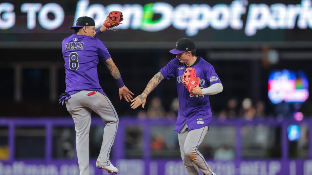 Rockies’ 2nd straight win in Miami ends MLB-record streak of series losses at 22