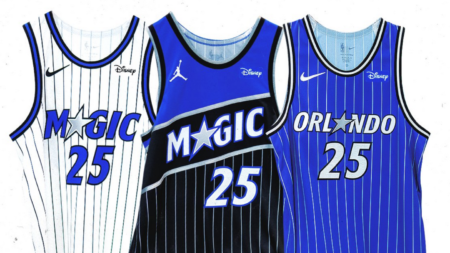 Pinstripes are back! Orlando Magic rebrand is throwback to classic colors, look.
