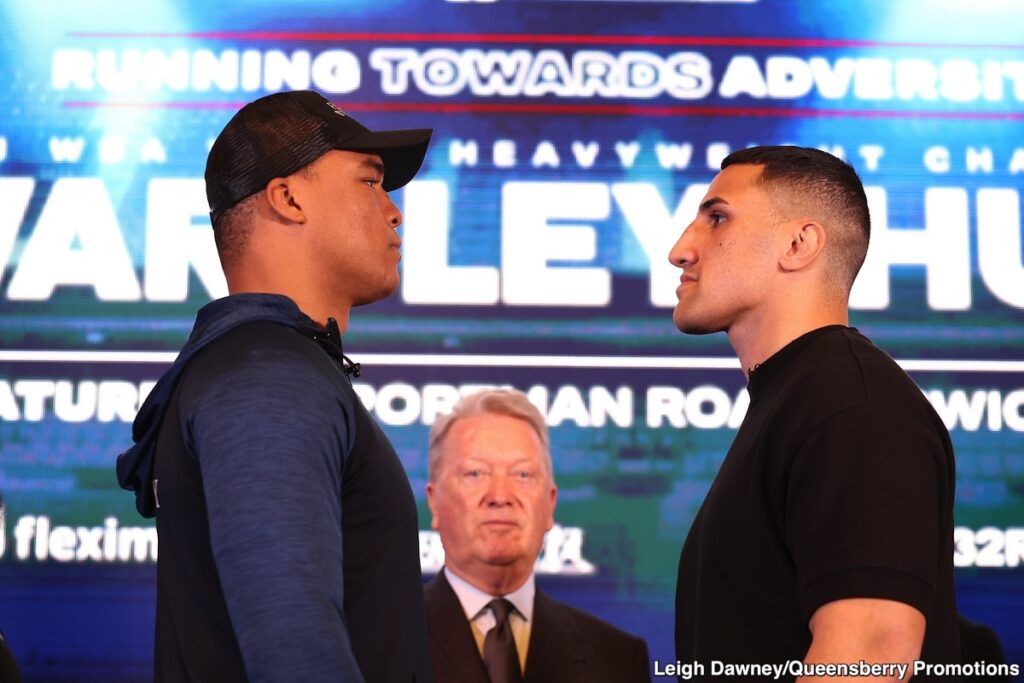 Wardley vs. Huni: Start Time, Where to Watch, Venue & Full Fight Card