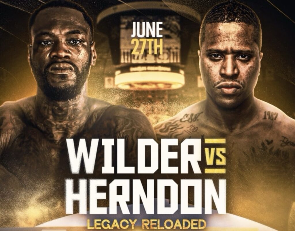 Deontay Wilder vs Herndon: Date, Start Time & PPV Info & Streaming Details