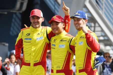 Kubica wins with Ferrari as Porsche spoils 1-2-3