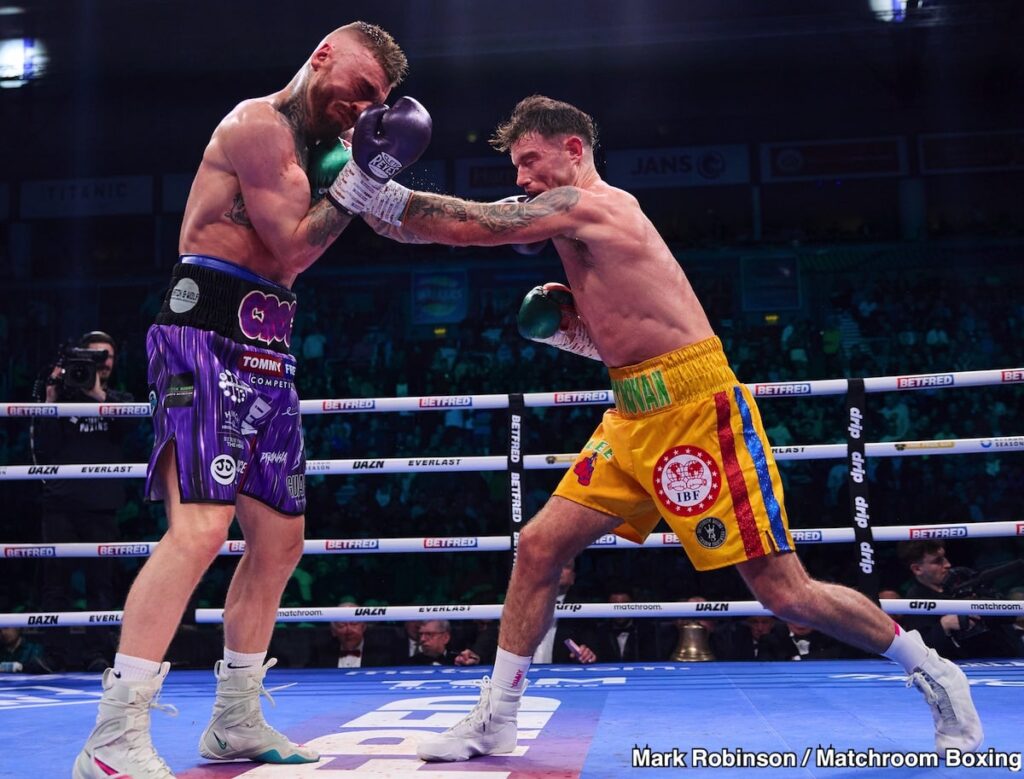 Matchroom Confirms Lewis Crocker vs. Paddy Donovan Rematch for Vacant IBF Welterweight Title – Date & Venue Pending