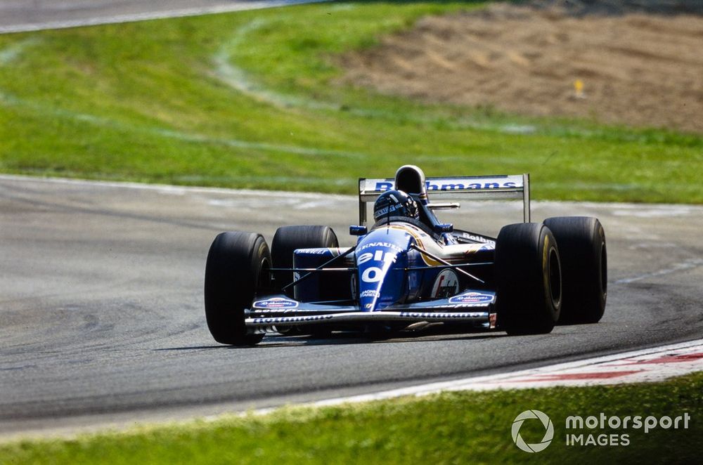 Hill bravely elected to continue after Senna's accident once he'd been assured by the team that there was no nothing failure in the data