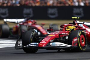 Hamilton says Ferrari “in the mix” after impressive practice pace at British GP