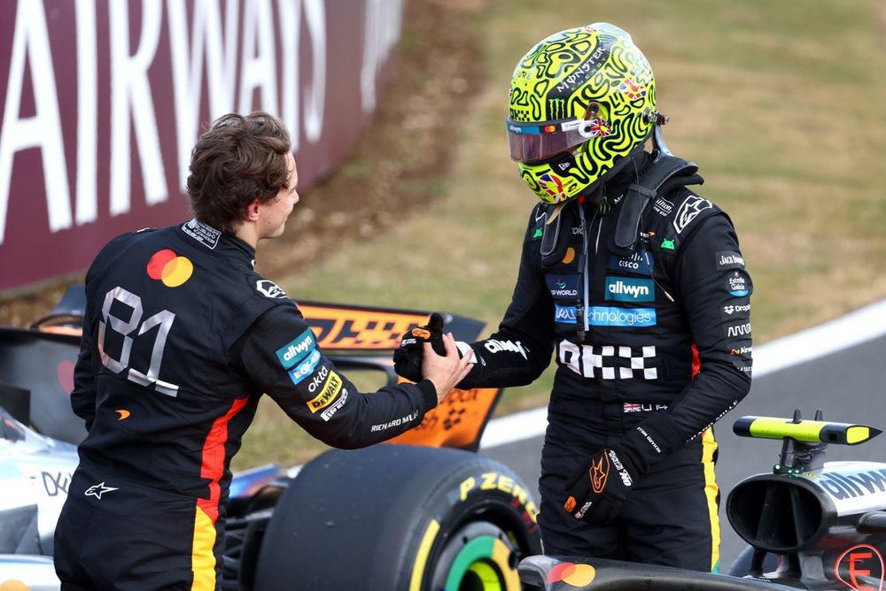 Lando Norris, McLaren, Oscar Piastri, McLaren