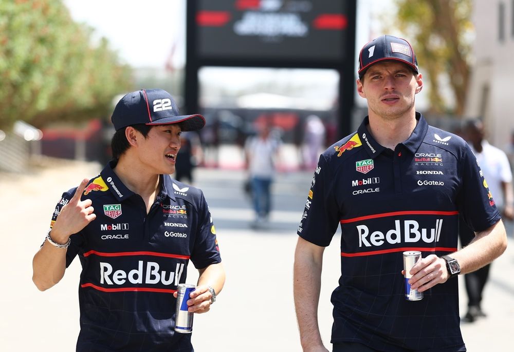 Max Verstappen, Red Bull Racing, Yuki Tsunoda, Red Bull Racing Team