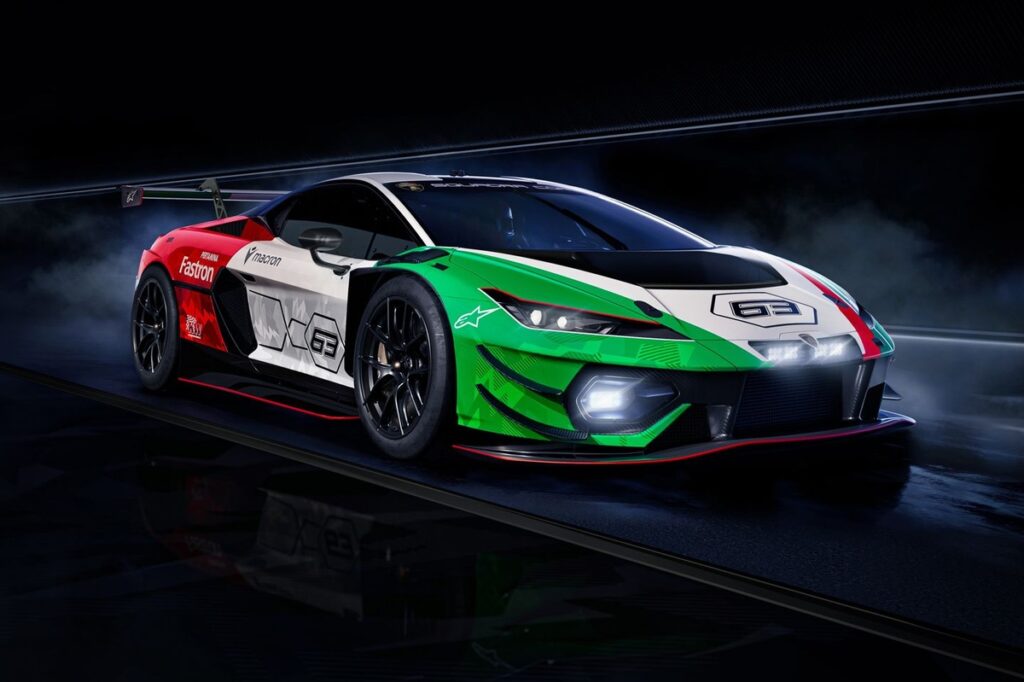 Lamborghini reveals new Temerario GT3 car at Goodwood Festival of Speed