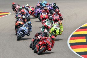 Marc Marquez dominates for victory in crash-strewn race