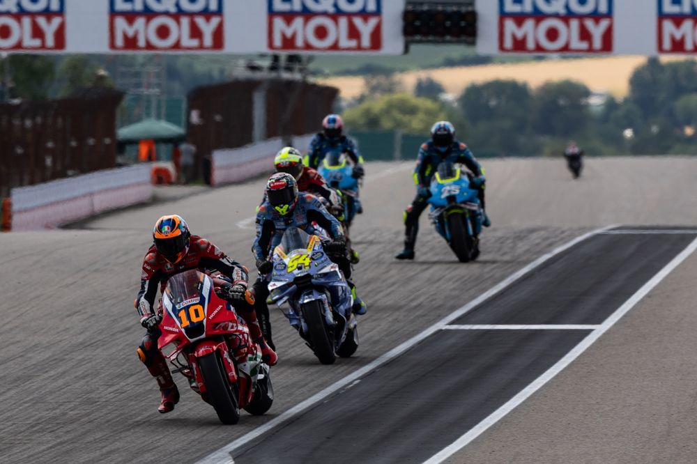 Marini feels understanding the grip limits, but never going over, was the only way to stay upright through Turn 1