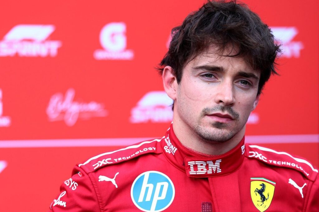 Leclerc downcast over “huge” gap to McLaren but approves new Ferrari F1 car suspension