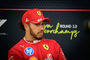 Hamilton apologises to Ferrari after “unacceptable” Q1 exit at F1 Belgian GP
