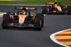Piastri wins uneventful Spa race after demoting Norris at start