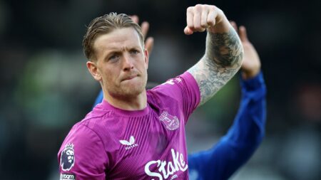 Jordan Pickford on verge of four-year Everton deal with England goalkeeper in line for huge increase on £6m-a-year wages