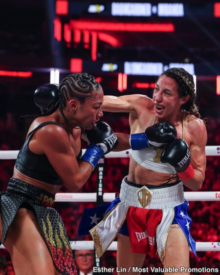 Boxing Results: Alycia Baumgardner Defeats Jennifer Miranda And Retains Undisputed Crown 