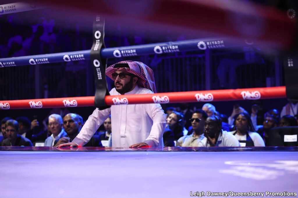 Turki: Sheeraz “Deserves” Canelo in 2026