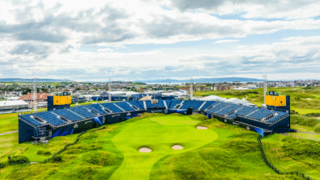 WORLD-FIRST FOR GOLF AS SPIDERCAM TO DEBUT IN LIVE COVERAGE OF THE 153RD OPEN