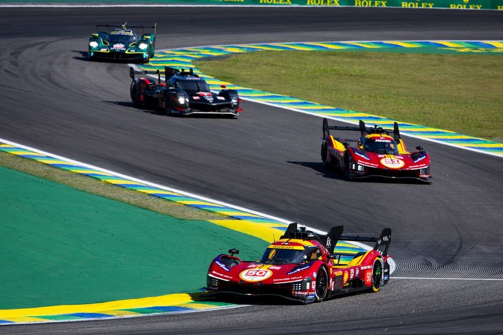 Interlagos was the first race not won by a Ferrari in WEC 2025