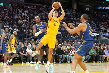 Lakers lose to Warriors in California Classic opener as Bronny James sits out