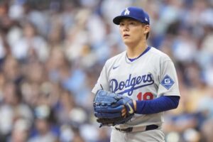 Dodgers can’t overcome Yoshinobu Yamamoto’s horrific first inning, fall to Brewers