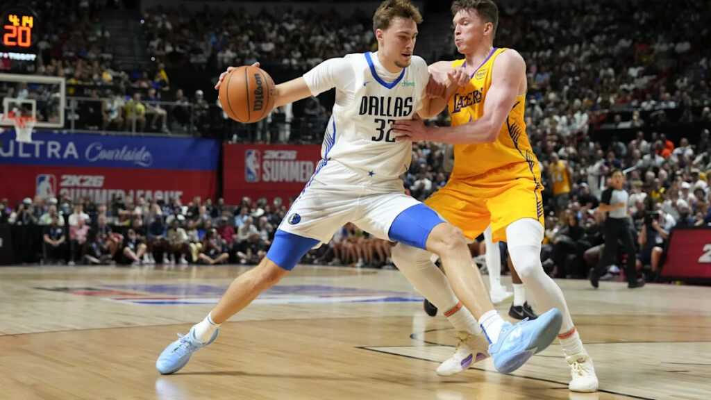Cooper Flagg struggles in debut, Mavs edge Lakers 87-85