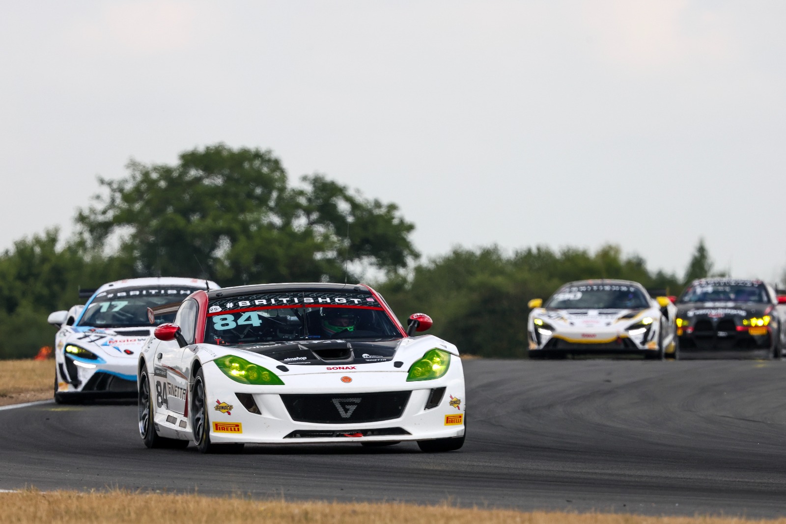 Josh Miller relayed Mahiki Ginetta to Jack Mitchell for his third podium of the season
