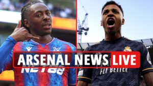 Arsenal transfer news LIVE: Gunners ‘get HUGE Eze boost’, Rodrygo LATEST, Saliba gives new contract UPDATE