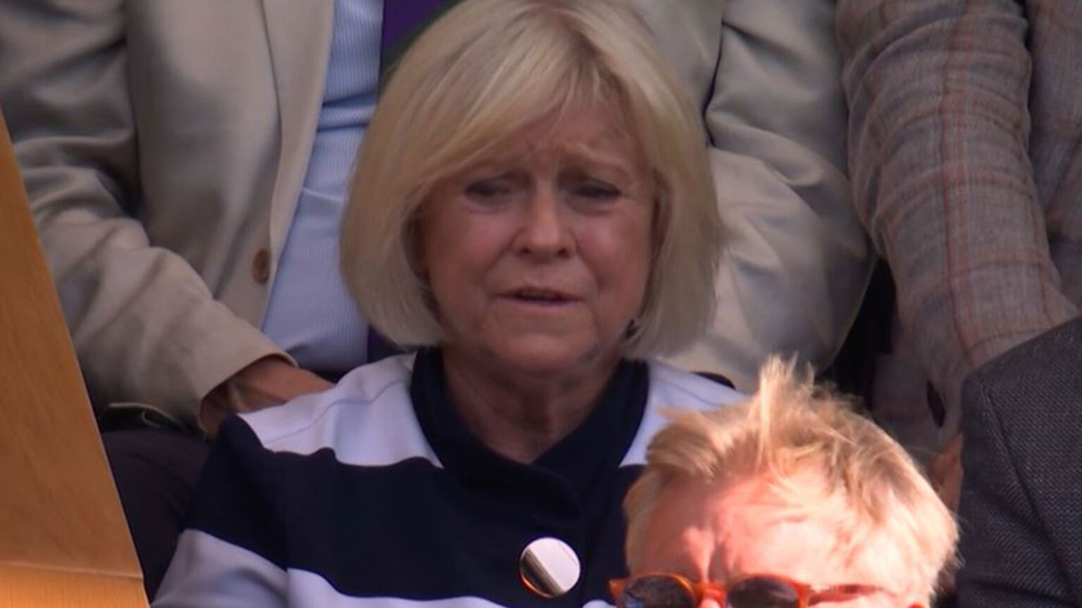 Maybe next time’ – BBC commentator shocked at Sue Barker’s seat after iconic presenter’s surprise Wimbledon appearance