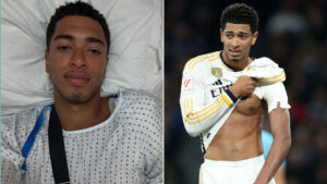 Jude Bellingham shares update from hospital as Real Madrid star undergoes major surgery