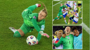 Goalkeeper Hannah Hampton defied odds to become Lionesses hero with eye condition that means she struggles to catch ball