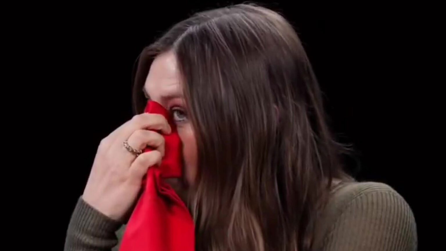 Maria Sharapova in tears and swears as tennis legend struggles with spicy sauce on Hot Ones