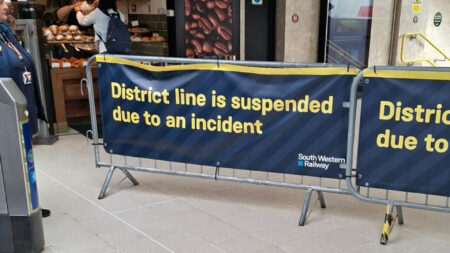 Wimbledon hit by travel chaos with Tube line SUSPENDED as tennis fans scramble to reach SW19