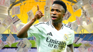 Saudi chiefs ‘consider world record £302MILLION transfer for Vinicius Jr’ with Real Madrid star offered £475k per DAY