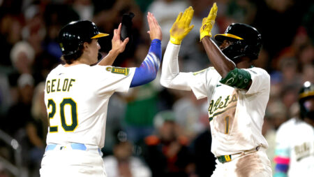 Denzel Clarke’s 471-foot homer evidence of offensive progress – NBC Sports Bay Area & California