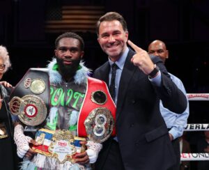 Eddie Hearn Explains Jaron ‘Boots’ Ennis’s Strategic Tune-Up Fight Before Facing Vergil Ortiz Jr.