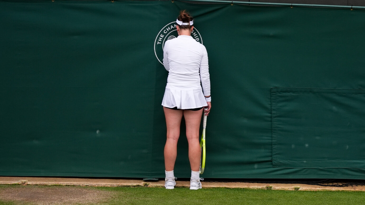 Wimbledon champion Barbara Krejcikova ‘glued to bed for days’ after having blood pressure taken during tearful loss