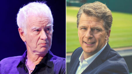 BBC star snaps at John McEnroe in tense commentary moment after Wimbledon line calling controversy