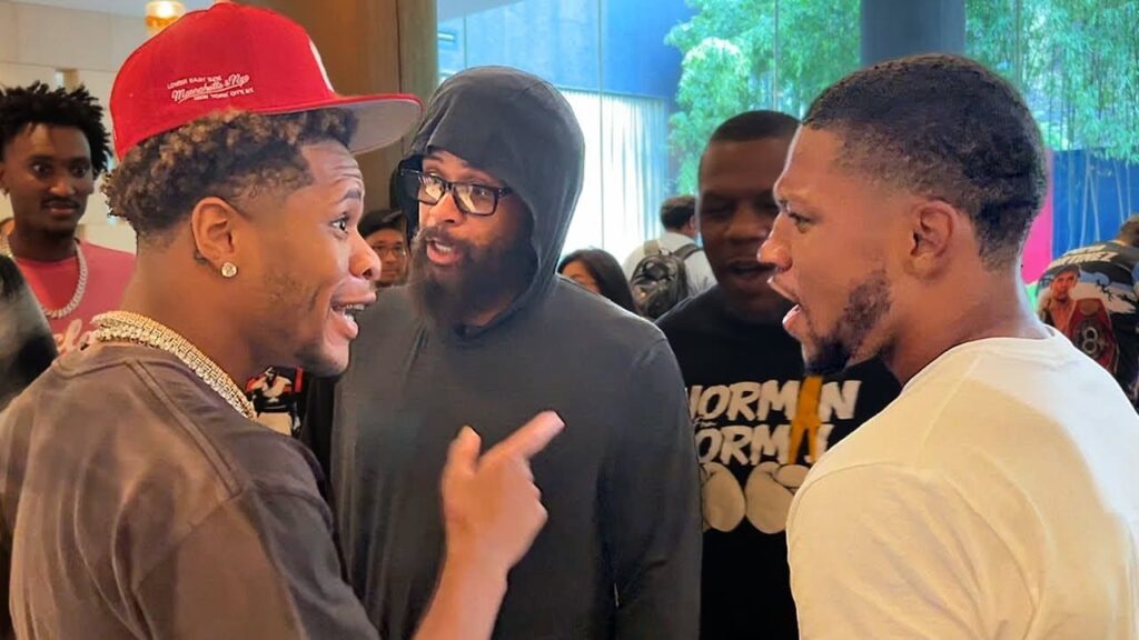 Devin Haney, Brian Norman Jr. Size Each Other Up in NYC