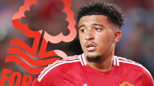 Nottingham Forest plotting sensational swoop for Man Utd outcast Jadon Sancho to replace Newcastle newboy Anthony Elanga
