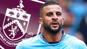 Kyle Walker undergoing medical at Burnley with England star set to complete shock £5m transfer