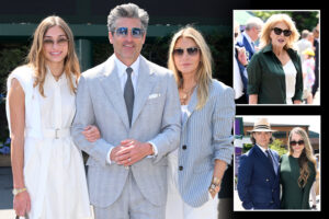 Keira Knightley and Patrick Dempsey lead A-list stars arriving for epic Wimbledon men’s final