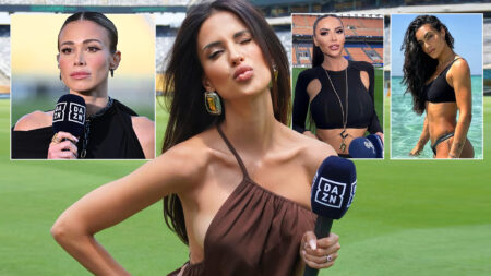 ‘Style and class is lacking’ – ‘Sexy’ football TV presenter slammed by female colleague over ‘vulgar’ outfits