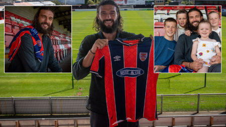 Andy Carroll seals shock transfer to SIXTH TIER of English football and jokes ‘my kids thought I was joining Chelsea’