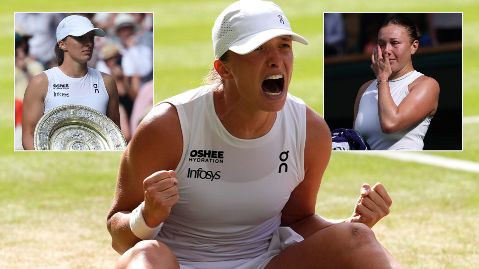 Iga Swiatek dismantles Amanda Anisimova 6-0 6-0 as American suffers first Wimbledon ladies’ final whitewash in 114 YEARS